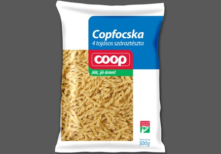 COOP 4 tojásos Copfocska 500g